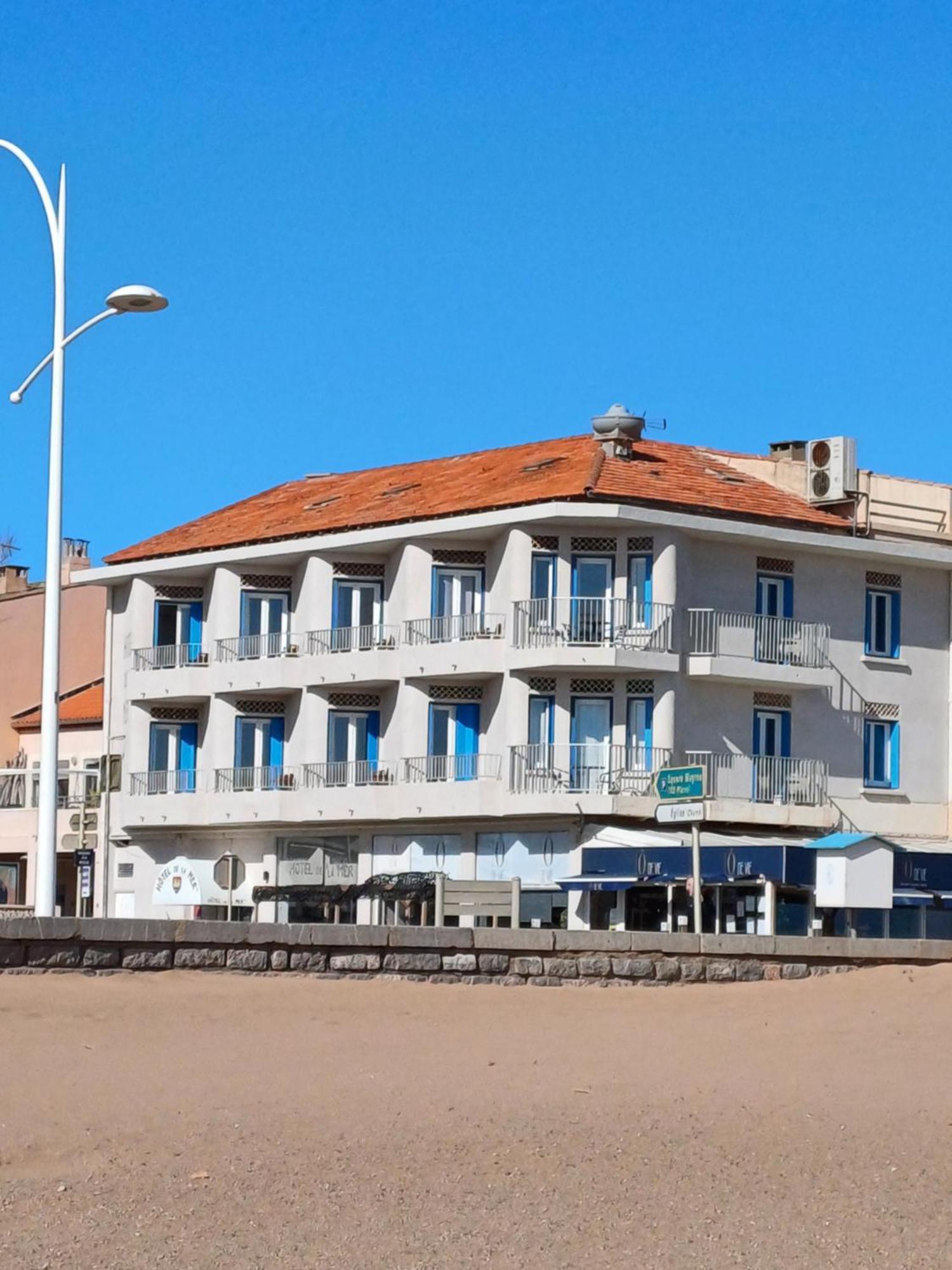 Hotel De La Mer Вальрас-Плаж Екстер'єр фото