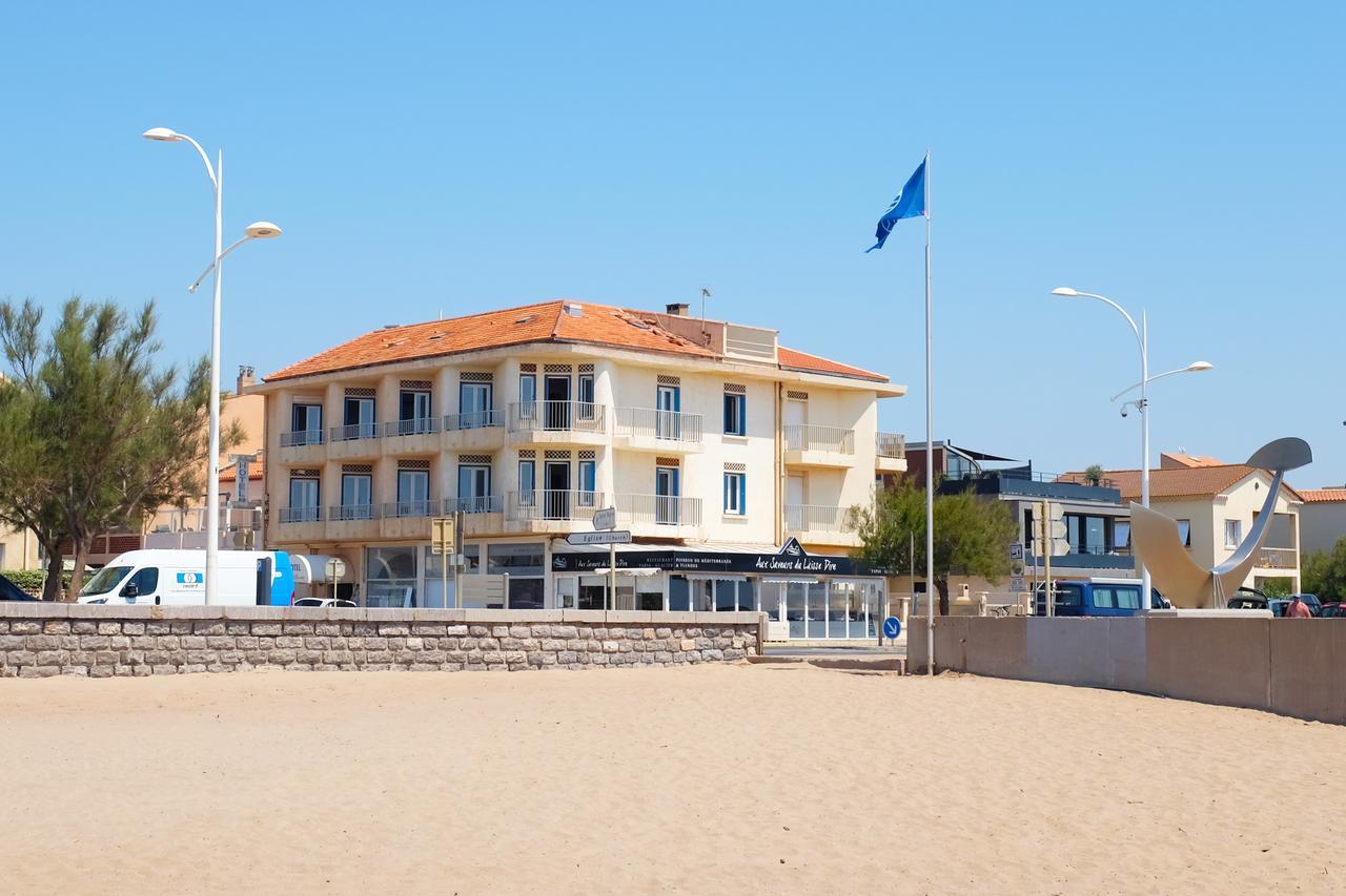 Hotel De La Mer Вальрас-Плаж Екстер'єр фото